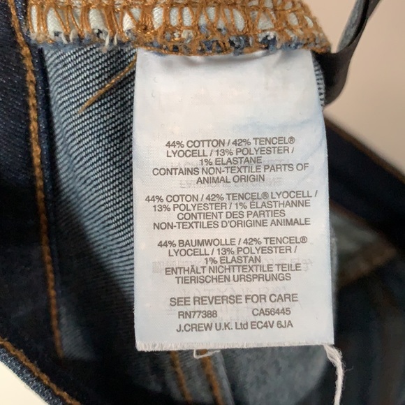 MADEWELL 9" High-Rise Skinny Jeans 27T in Larkspur Wash - Picture 10 of 10